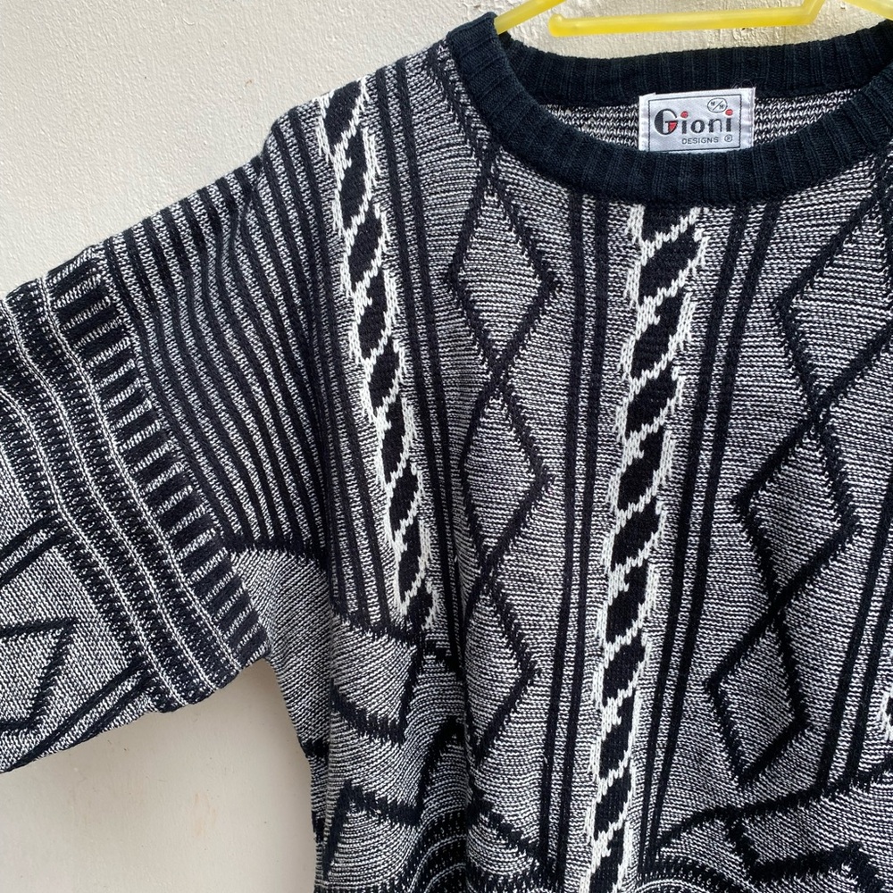 Medium ugly sweater polyester nylon mix